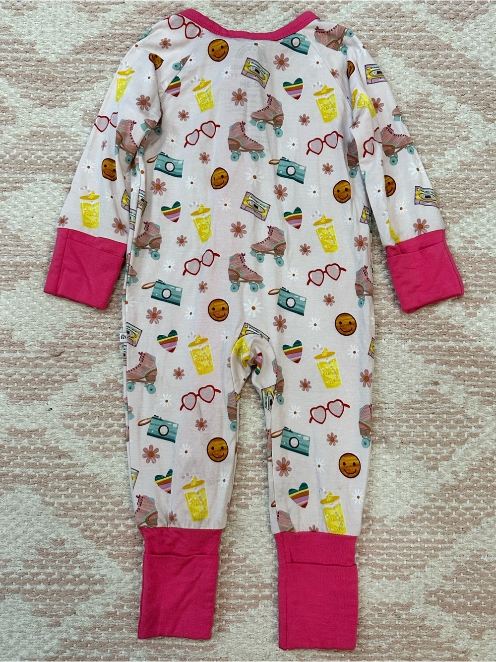 NWT Emerson And Friends Let the Good Times Roll Convertible Footie Romper - Picture 2 of 5